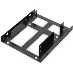 Cadru de montaj Digitus DA-70434, 2x 2.5 inch in 3.5 inch, Metal