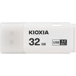 Memorie USB Kioxia Hayabusa U301, 32 GB, USB 3.0, Alb