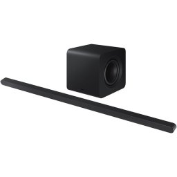 Soundbar Samsung HW-S800D, 3.1.2, 330W, Bluetooth, Wi-Fi, Subwoofer wireless, Dolby Atmos, Negru titan