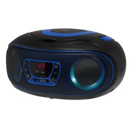 Radio cu ceas, Denver, 230 V, 26 cm x 22,5 cm x 13 cm, Albastru (111141300010)