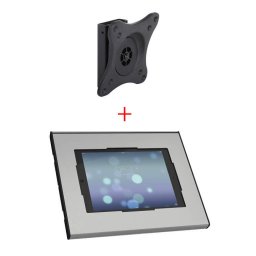 Suport tableta de perete cu Multibrackets 3497 si Vogel's PTS2010, securizat, rotabil in jurul axului 360 grade