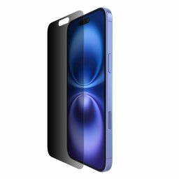 Belkin ScreenForce InvisiGlass Privacy Treated Screen Protector - iPhone 16 Plus/15 Plus/14 Pro Max