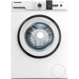 Masina de spalat rufe Heinner HWM-VT0610CHD++, 6 kg, 1000 rpm, Clasa D, 15 programe, 5 trepte temperatura, Display digital, Blocare acces copii, Alb