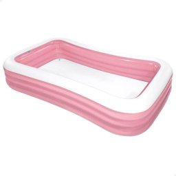 Piscina Gonflabila Intex 58487NP, Big Family, Roz-Alb