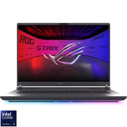 Laptop Gaming ASUS ROG Strix G18 G815LP cu procesor Intel® Core™ Ultra 9 275HX pana la 5.4GHz, 18'', 2.5k, WQXGA, IPS, 240Hz, 16GB DDR5 RAM, 1TB SSD, NVIDIA® GeForce RTX™ 5070 8GB GDDR7, No OS, Eclipse Gray, 3Y PUR (INT Keyboard)