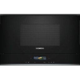 Cuptor cu microunde Siemens iQ700 BE732L1B1, incorporabil, cu grill, 21 L, 900 W, touchControl, Negru