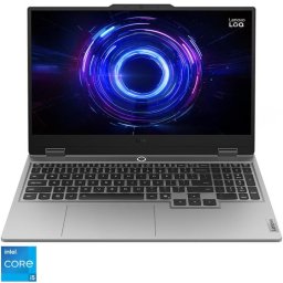 Laptop Gaming Lenovo LOQ 15, Procesor Intel® Core i5-13450HX, Display 15.6" FHD, IPS, 144Hz, RAM 32GB DDR5, 1TB SSD, Placa video NVIDIA® GeForce RTX™ 5050 8GB GDDR7, Windows 11 Pro, Luna Grey