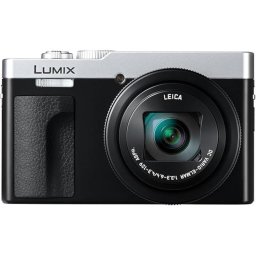 Camera foto compacta Panasonic LUMIX DC-TZ99E-S, obiectiv Leica DC, zoom 30x, 24–720 mm, 20.3 MP, stabilizare optica (OIS), filmare 4K 30p, ecran rabatabil de 7, 6 cm, WiFi, Bluetooth, negru-argintiu