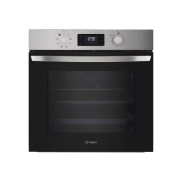 Cuptor incorporabil Indesit IO 255HU X, Electric, 71 l, Click&Clean, Timer, Autocuratare Hidrolitica, Clasa A, Inox