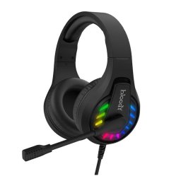 Casti Gaming A4Tech Bloody G230P, Sunet Surround 7.1, iluminare RGB, Negru
