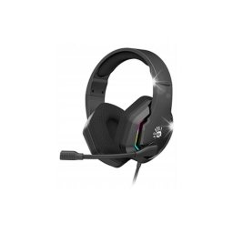 Casti gaming Bloody G260P, Iluminare RGB, Microfon, Cablu 2 m, Negru