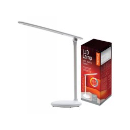 Lampa de birou ColorWay CW-DL02B, LED, portabil, Acumulator 1800 mAh, Alb