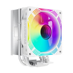 Cooler CPU cu aer, Gamemax, ICE FORCE, Alb