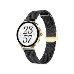 Ceas inteligent Maxcom FW28 Selen Mini, AMOLED 1.19", Auriu