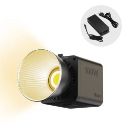 Lampa LED COB Portabila Ulanzi ML100 RGB, 100 W, Bi-color, compatibil Mini Bowens, temperatura reglabila 2700K–6500K