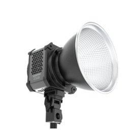 Lampa LED Video COB RGB Patona SQ200RGB, 200W, cu Flight Case, Negru-Argintiu