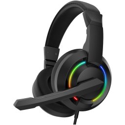 Casti gaming Barracuda Hydra BGH-021, Over-ear, cu fir, Negru