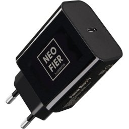 Incarcator NeoFier 20W Single Port USB-C, Negru