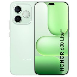 Telefon Mobil Honor 600 Lite, Procesor Mediatek Dimensity 7100 Elite Octa-Core, AMOLED Touchscreen 6.6", 8GB RAM, 256GB Flash, Camera Duala 108+5MP, Wi-Fi, 5G, Dual Sim, Android, Verde