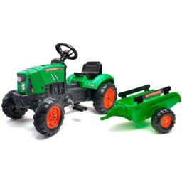 Falk: Tractor Supercharger cu remorcă - verde