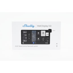 shelly wall display x2i black - panou tactil inteligent 6.95", wi-fi 6 & bluetooth 5.0, hub de control si releu 5a