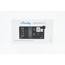 shelly wall display x2i silver - panou tactil inteligent 6.95", wi-fi 6 & bluetooth 5.0, hub de control si releu 5a
