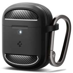 Husa Spigen Rugged Armor, matte black - Google Pixel Buds Pro 2/Pro