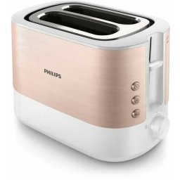 Prajitor de paine Viva Collection HD2638/11, 950 W, Auriu rose/Alb