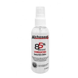 Alchosept 100 ml dezinfectant maini tip spray pe baza de alcool 85% virucid biocid