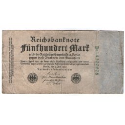 Germania 1922 - 500 reichmark