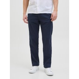 Jack & Jones, Pantaloni jogger barbati, Jpstkane hybrid bondi, Relaxed Fit, Bleumarin inchis (SELECTATI MARIMEA: L)
