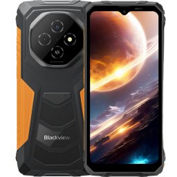 Telefon Blackview FORT 1, 4G, Dual SIM, 6.56 90Hz, 4GB RAM, 128GB, NFC, 10000mAh, Android 15, Orange