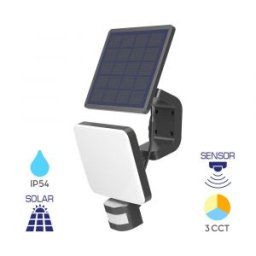 Led Aplica 15W 1500lm 3000-4000-6500K Alb reglabil IP54 H:181mm