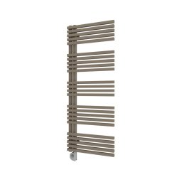 Vertaduro - Radiator de baie MICHELLE, cu termostat, 600 W, 129 x 50 cm, taupe
