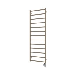 Vertaduro ZOE - Radiator de baie cu termostat, 400 W, 150 x 50 cm, taupe