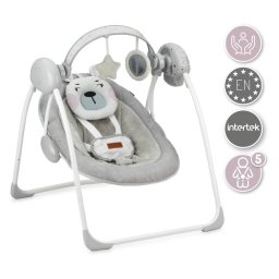 Leagan pentru bebelusi MoMi Liss Bear Pink