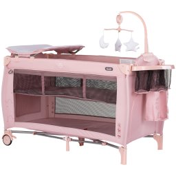 Patut pliabil chipolino bella powder pink