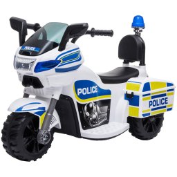Motocicleta electrica chipolino police white