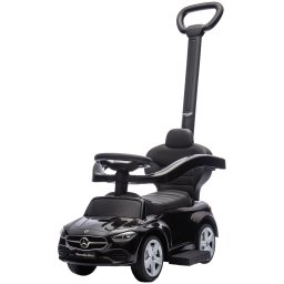 Masinuta de impins chipolino mercedes benz c-class cu maner black