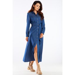 Rochie dama, Awama Buttoned