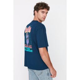 Tricou bărbați Trendyol Printed