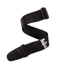 Daddario Beatles Polypropylene Guitar Strap Black