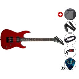 Jackson JS Series Dinky JS11 Amaranth Fingerboard Metallic Red Set