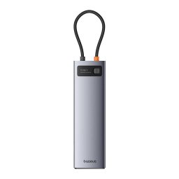 Hub 11 in 1 Baseus StarJoy Metal Glam Series, USB-C la HDMI +VGA + 3 x USB 3.0 + USB 2.0+USB-C PD + RJ45 + SD/TF +3,5mm