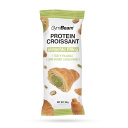 GymBeam Croissant proteic cu umplutură de fistic 50 g fistic