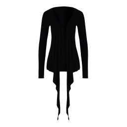 CURARE Yogawear Hanorac tricotat negru