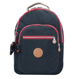 KIPLING Rucsac 'Clas Seoul S' bej închis / albastru noapte / roșu