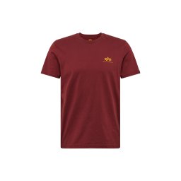 ALPHA INDUSTRIES Tricou roșu burgundy