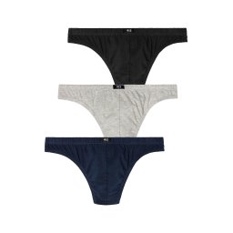 H.I.S Slip albastru marin / gri amestecat / negru