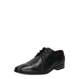 bugatti Pantofi cu șireturi negru